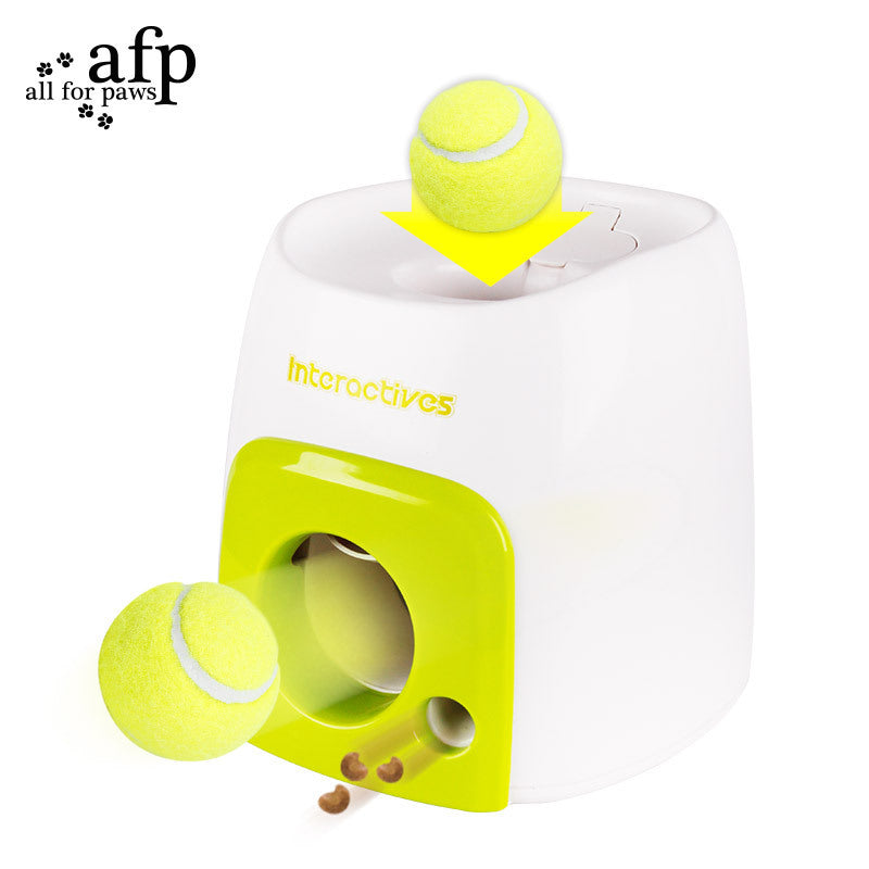 PetPlayReward - Smart Tennis Ball Dog Treat Dispenser